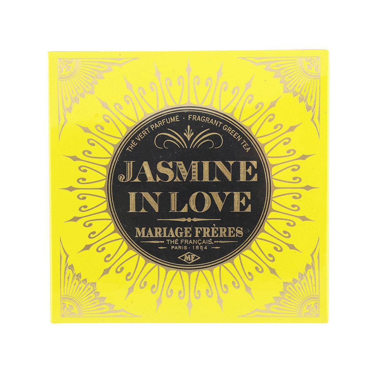 MARIAGE FRERES Jasmine in Love Tea Bags - Flavoured Green Tea (30pcs)
