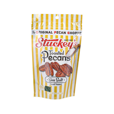 STUCKEYS Sea Salt Toasted Pecans, 113.4g – Gourmet Snack
