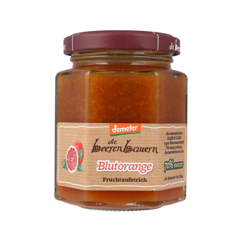 BEERENBAUERN Organic 70% Fruit Blood Orange Jam  (200g)