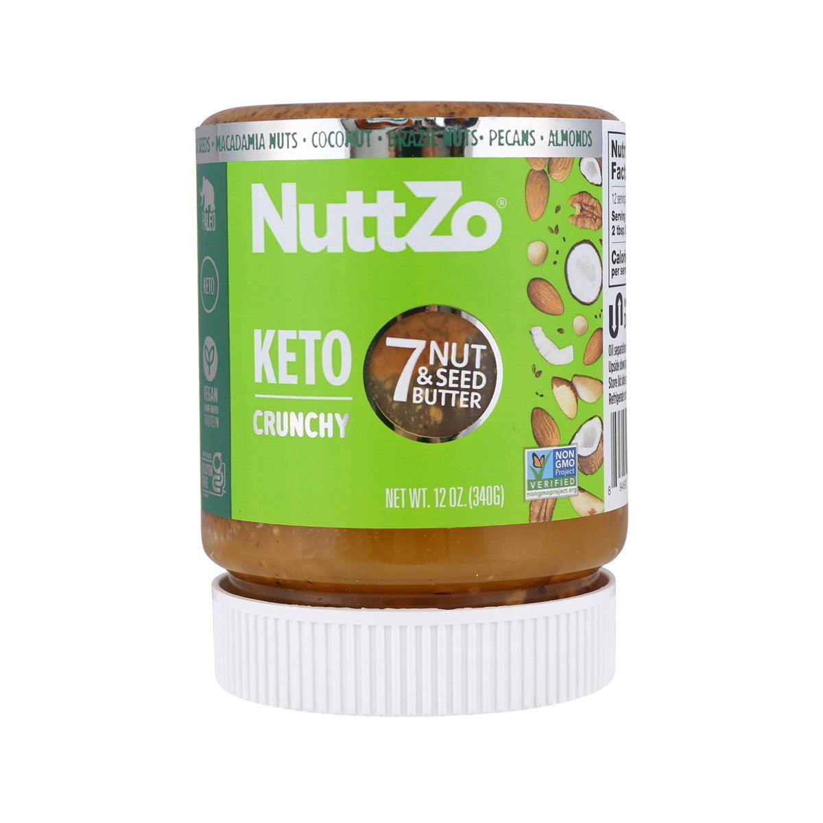 NUTTZO 生酮粗粒七種堅果醬 (340g)
