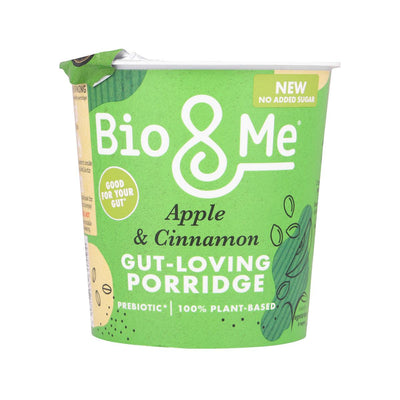 Bio & Me Apple Cinnamon Porridge, 58g – Gut-Loving