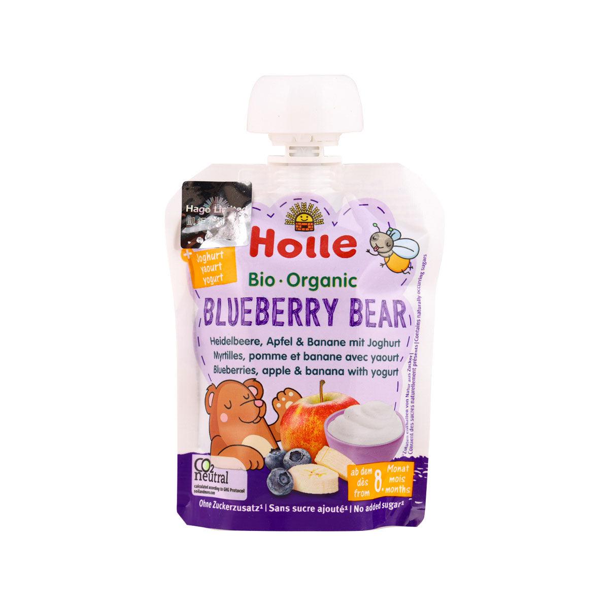 HOLLE Blueberry Bear Blueberry, Banana & Apple with Yogurt (100g)