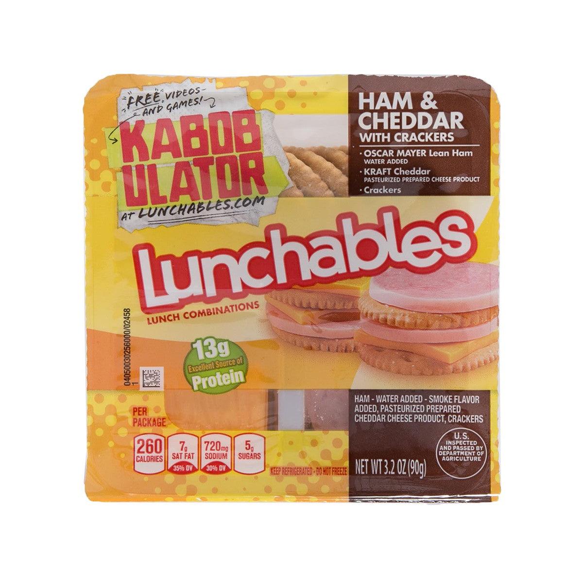 OSCAR MAYER Lunchables Ham & Cheddar with Crackers (90g)