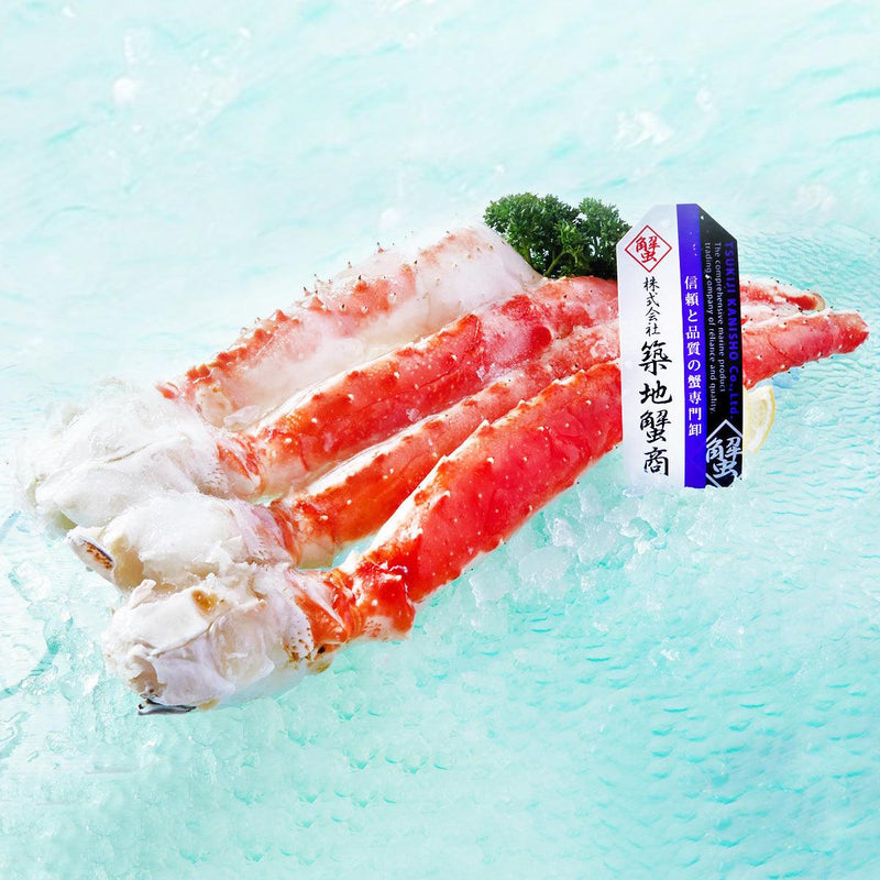 TSUKIJI KANISHO Japanese Frozen Boiled King Crab Leg  (1pack) - city&