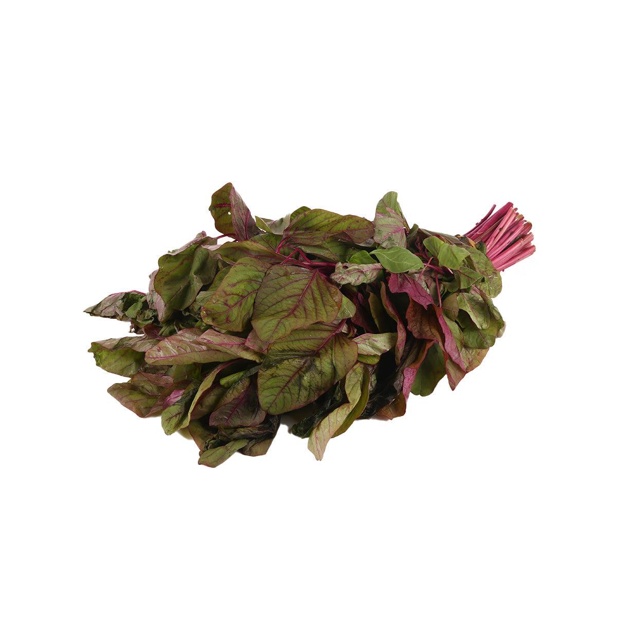 Local Organic Red Chinese Spinach (500g)