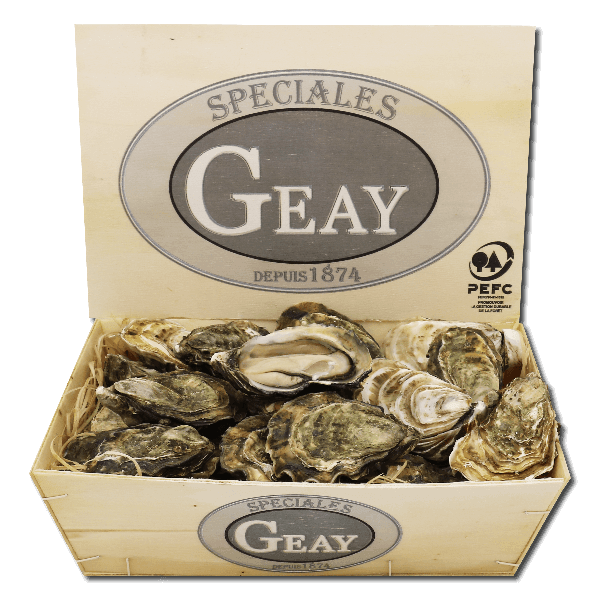 GEAY French Geay Box Boat Special Oyster Nr.3 (24pcs)