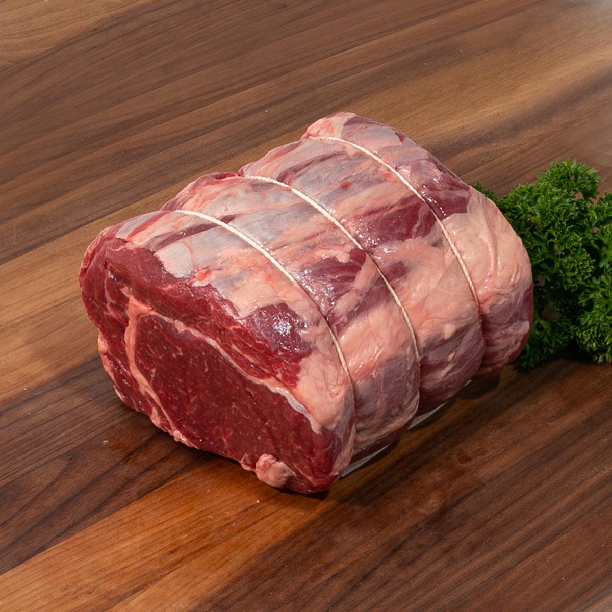 AUS ORGANIC BEEF Australian Chilled 100% Grass Fed Organic Beef Rib Eye for Roasting (800g)