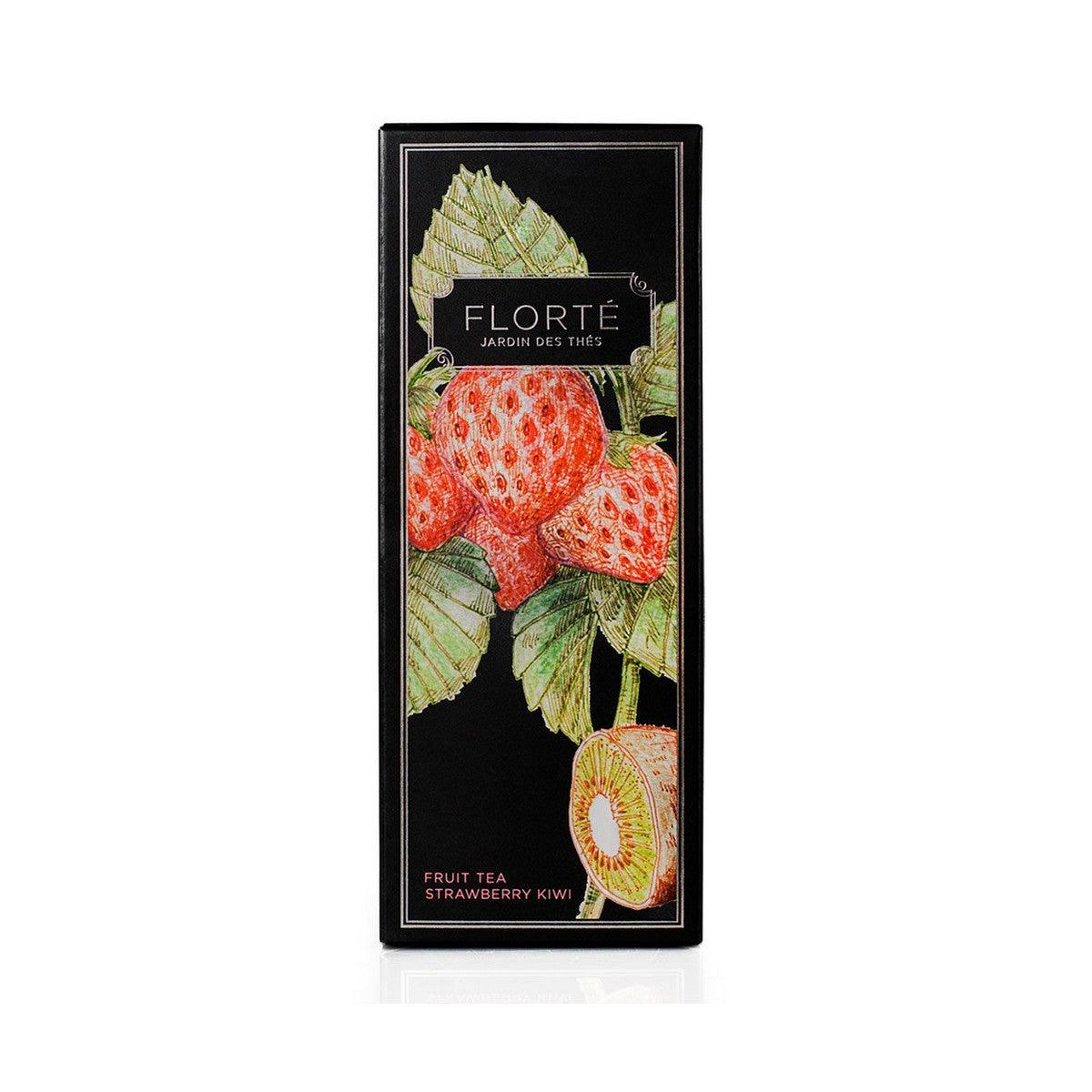 FLORTE Loose Fruit Tea - Strawberry Kiwi (100g)