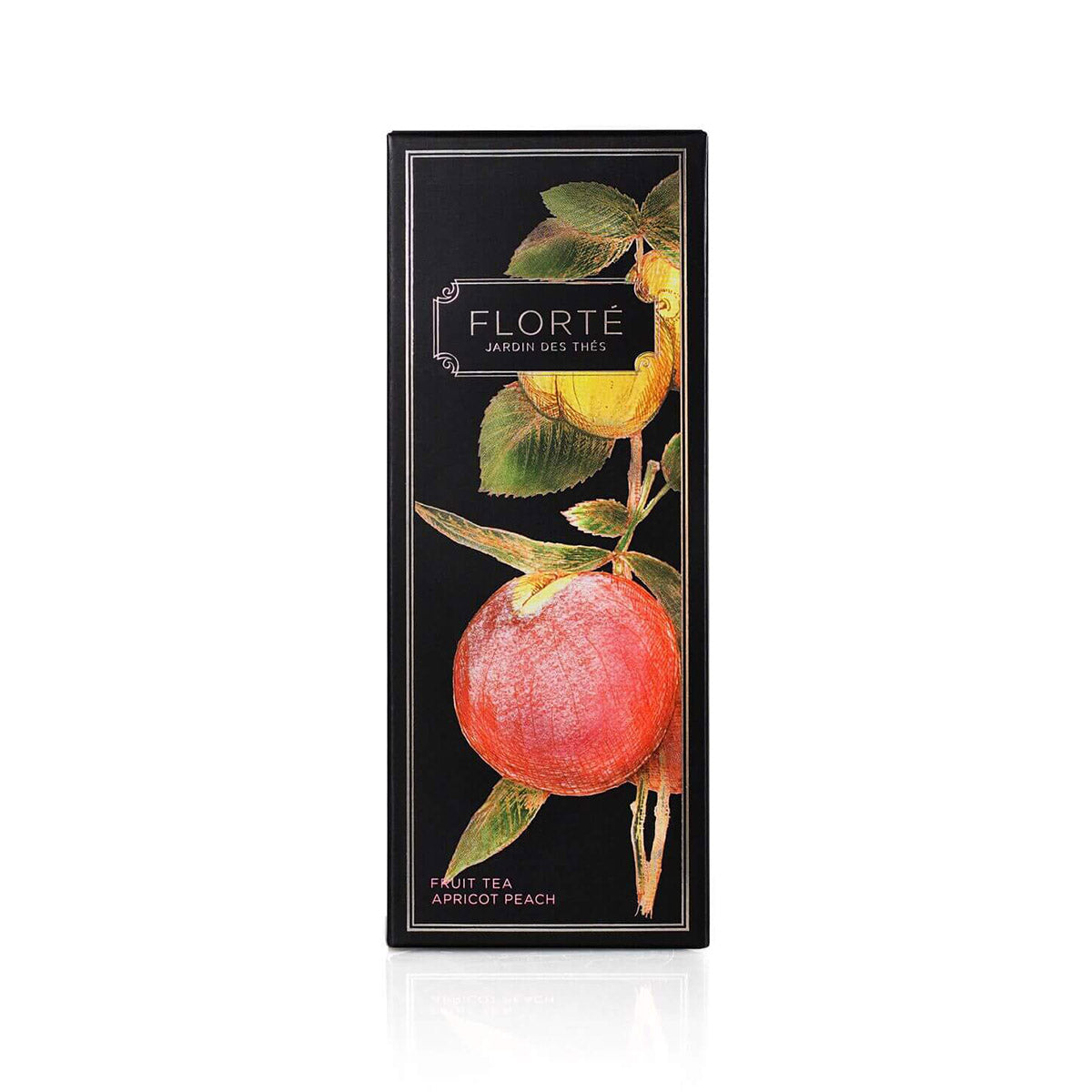 FLORTE Loose Fruit Tea - Apricot Peach (110g)
