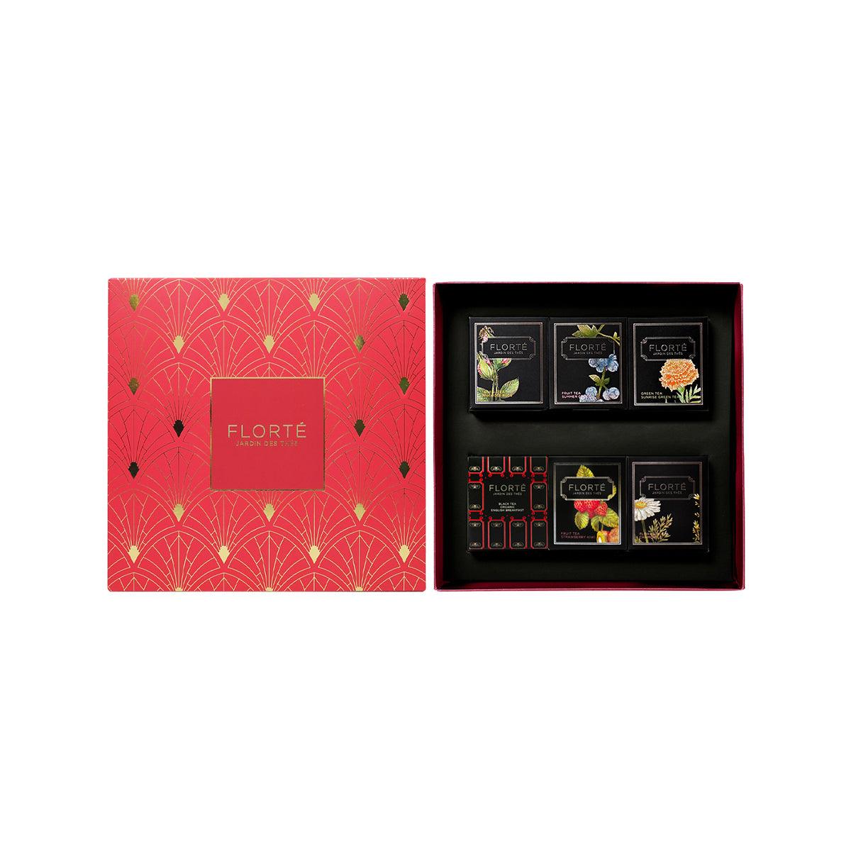 FLORTE 6 Discovery Loose Teas Gift Set (6pcs)