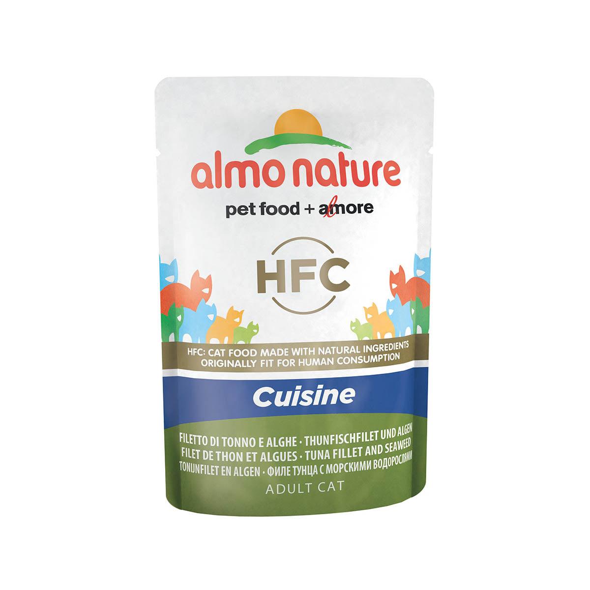 ALMO NATURE (5832) 海藻鮪魚(吞拿魚)柳醬汁鮮包