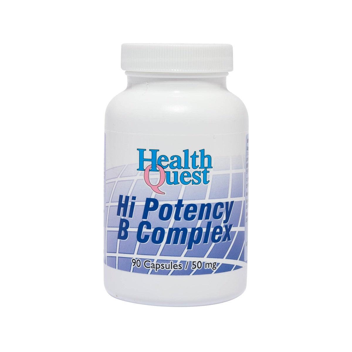 HEALTH QUEST Hi Potency B Complex Capsules (90pcs)