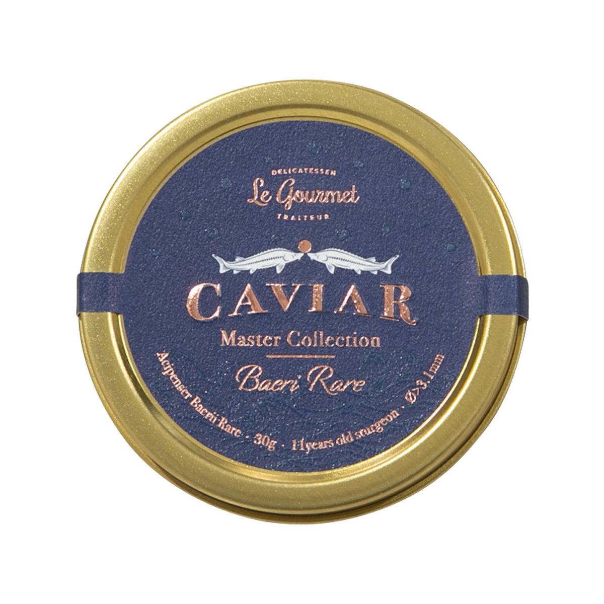 LE GOURMET Master Collection - Caviar Baeri Rare (30g)