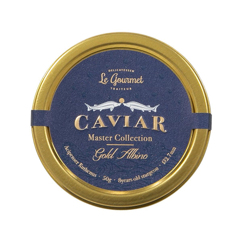 LE GOURMET Master Collection  -  Caviar Albino  (50g)