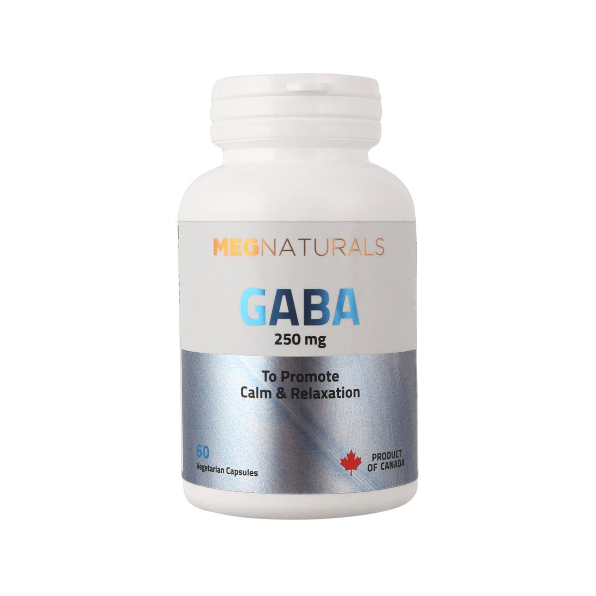 HEALTH QUEST MegNaturals GABA 250mg (60pcs)