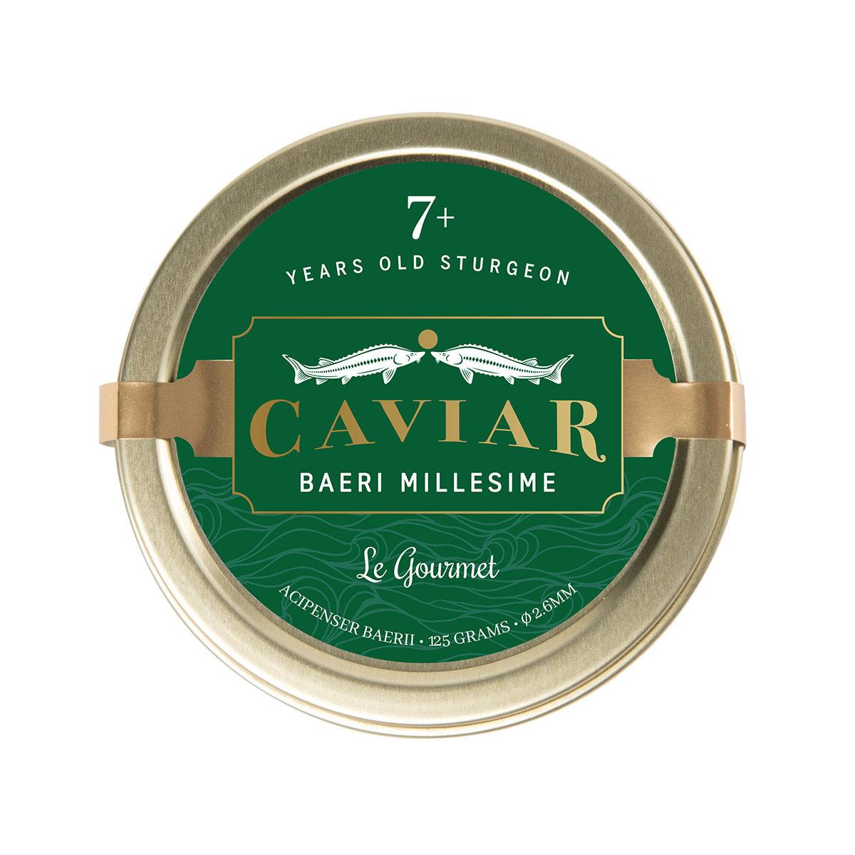 LE GOURMET Caviar Baeri Millesime (125g)