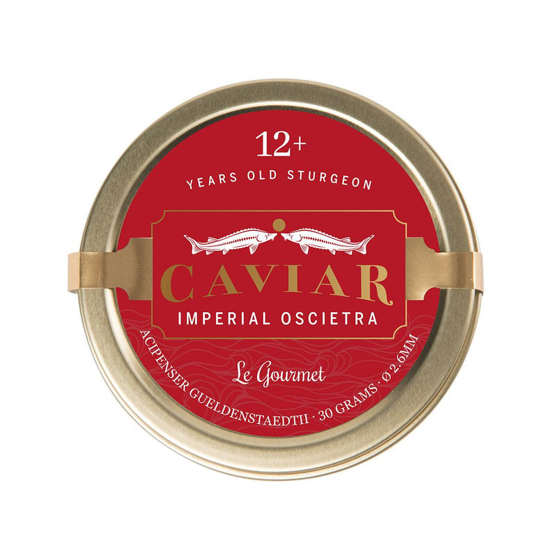 LE GOURMET Caviar Imperial Oscietra  (30g)