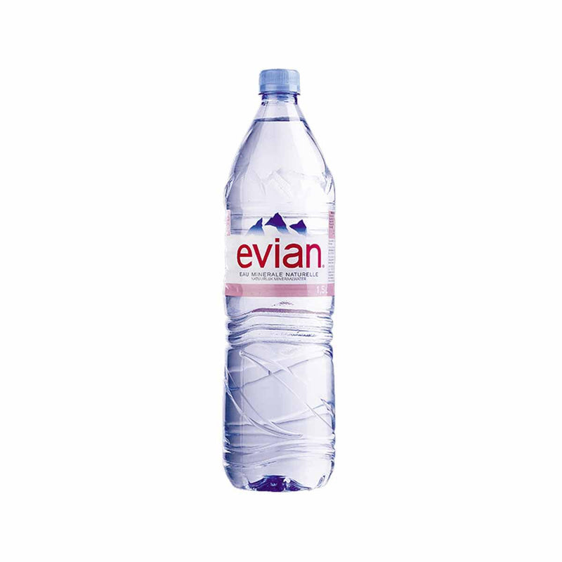 EVIAN Natural Mineral Water  (1.5L)
