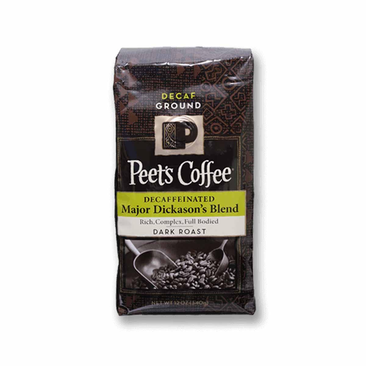 PEET'S 去咖啡因迪克遜少校咖啡粉 (297g)