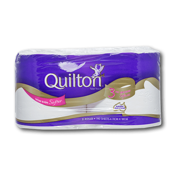 QUILTON Quiltion 3 Ply Classic Roll Tissue-set of 2  (2pcs)