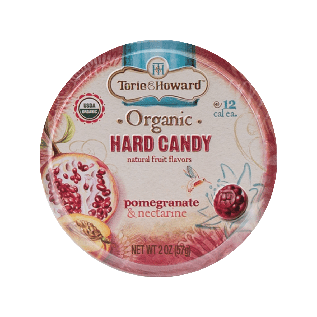 TORIE & HOWARD Organic Hard Candy - Pomegranate & Nectarine Flavor (57g) - city'super E-Shop