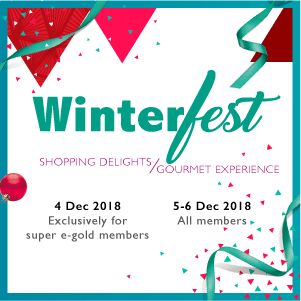 Winterfest 2018 - city'super E-Shop
