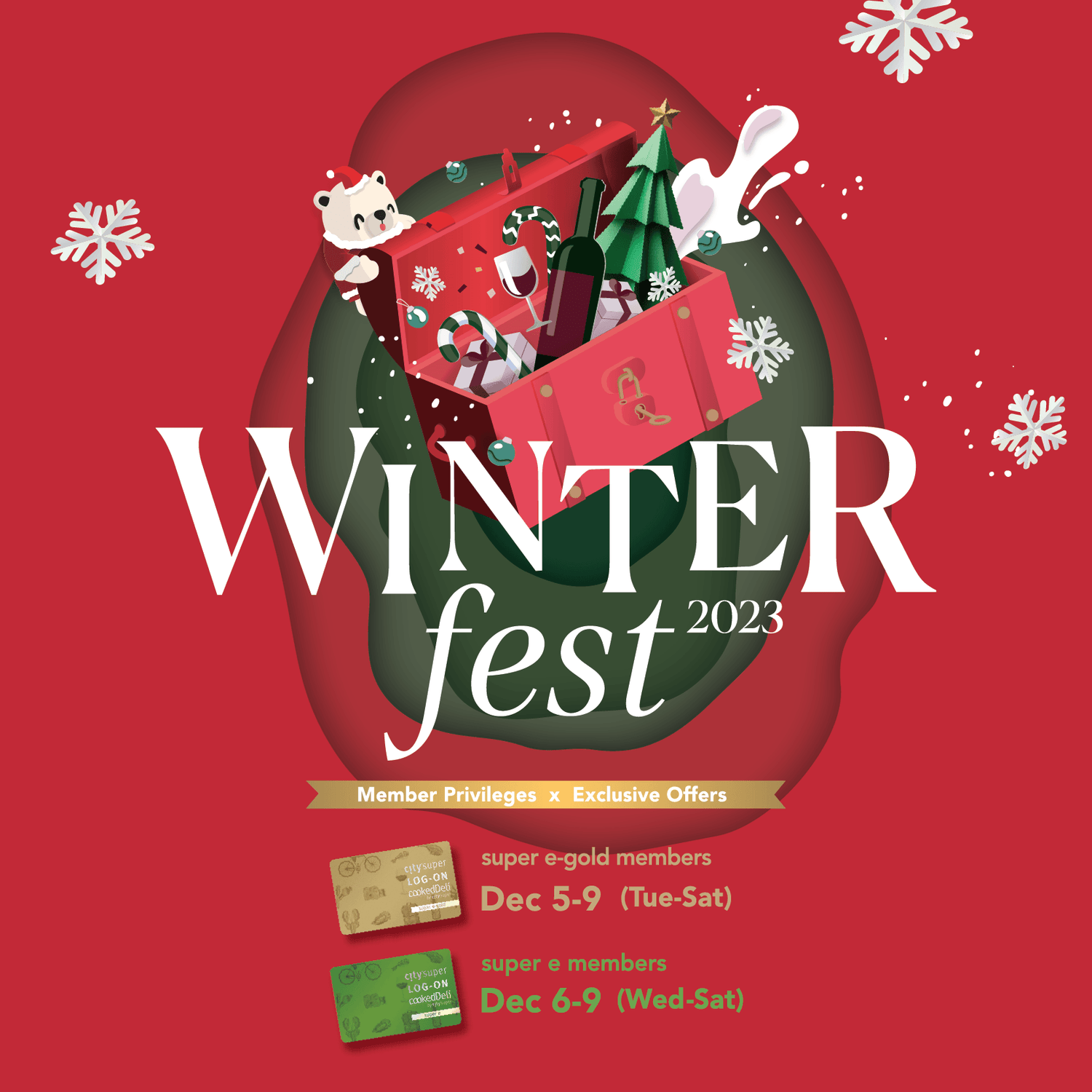 Winterfest 2023 Member Shopping Days