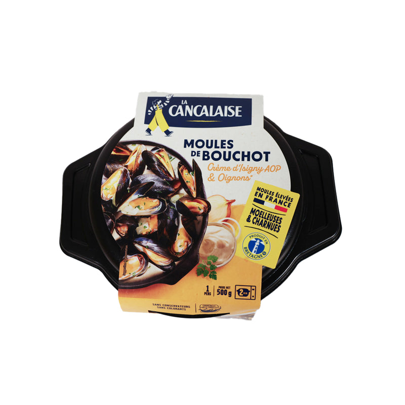 LA CANCALAISE French Cooked Blue Mussels - Isigny Sour Cream & Onion  (500g)