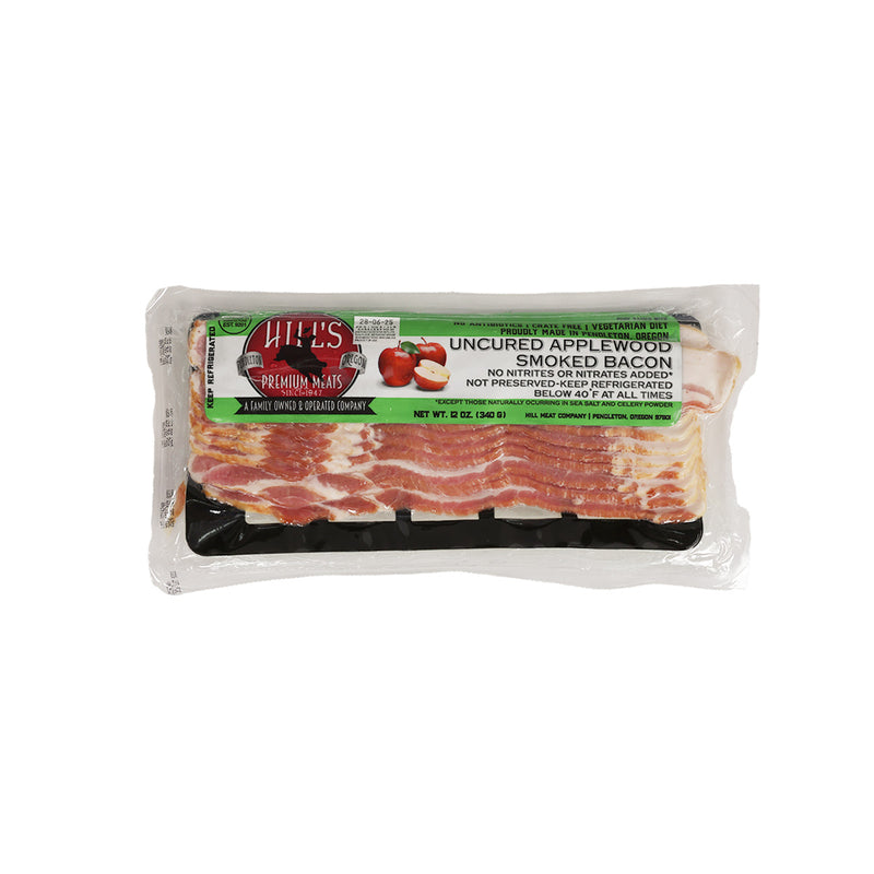 HILLSMEAT 無醃製蘋果木燻煙肉  (340g)