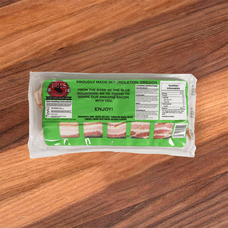 HILLSMEAT 無醃製蘋果木燻煙肉  (340g)