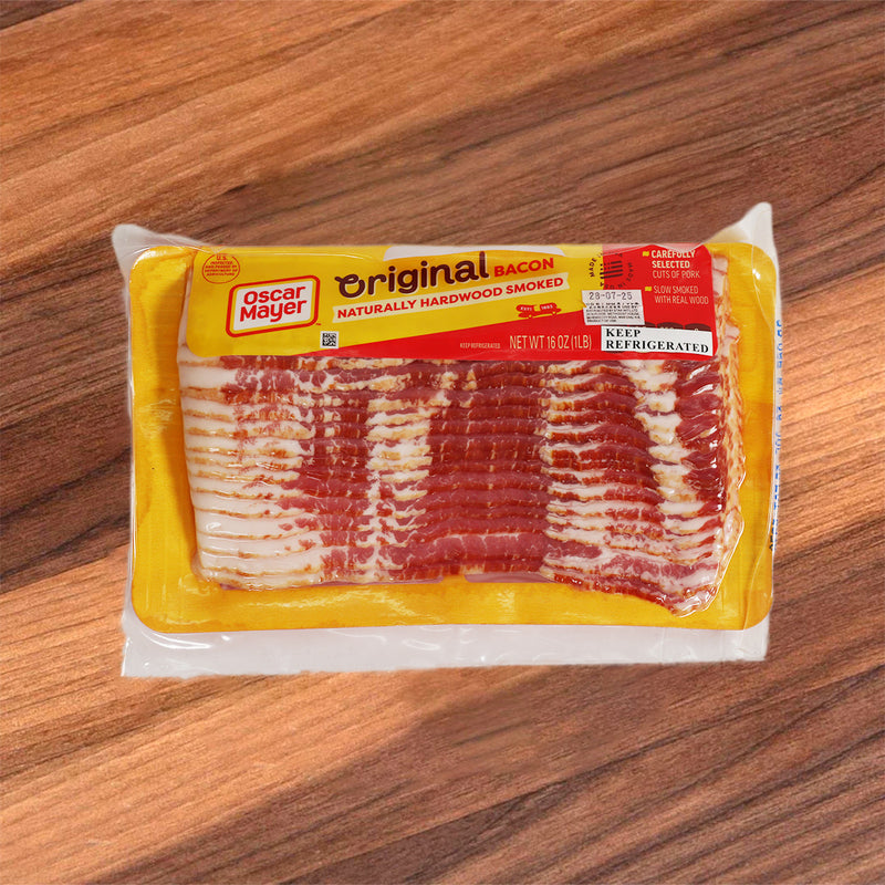 OSCAR MAYER Naturally Hardwood Smoked Bacon  (1lb)