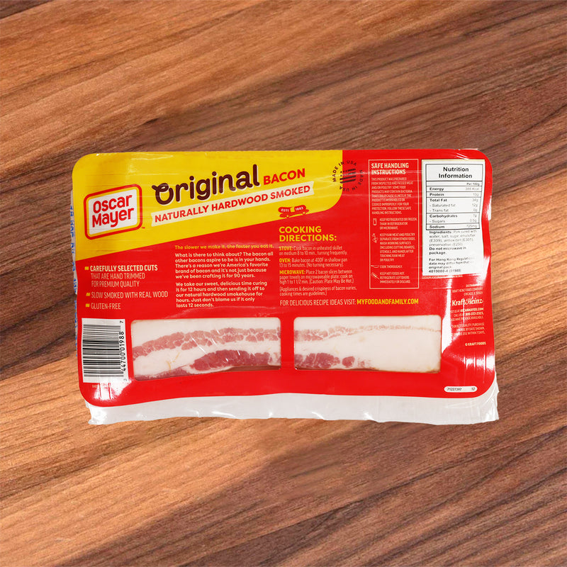 OSCAR MAYER Naturally Hardwood Smoked Bacon  (1lb)