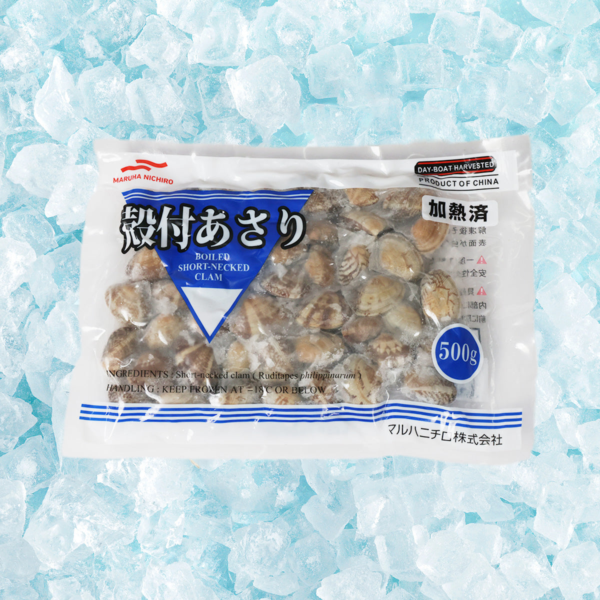 MARUHANICHIRO 急凍熟花蛤 L  (500g)