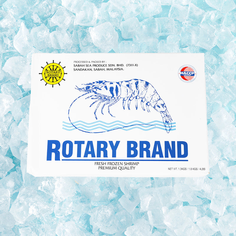 Malaysian Frozen Tiger Prawn (L)  (1pc)