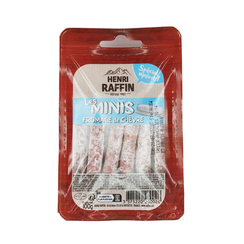 HENRI RAFFIN Mini Salami with Goat Cheese  (100g)