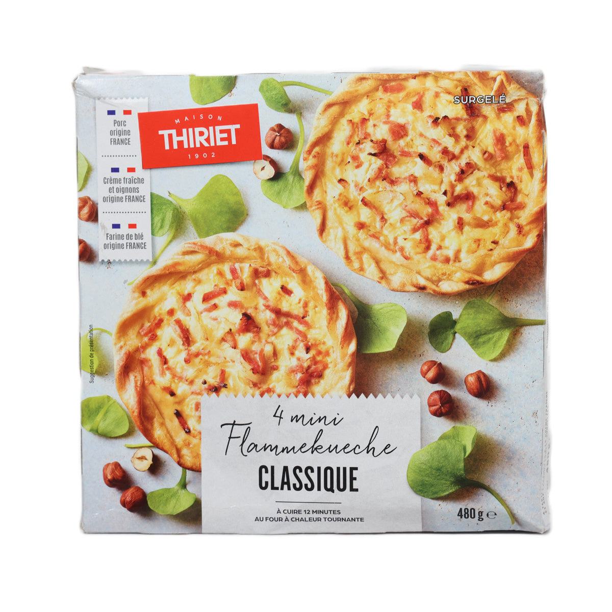 THIRIET 4件火焰烤餅  (480g)