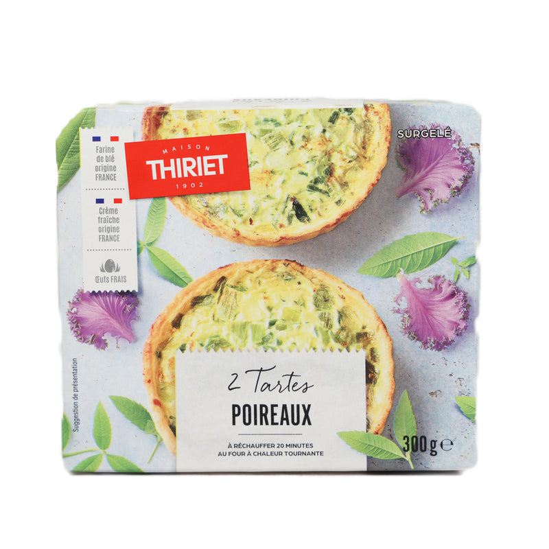 THIRIET 2 Leek Tarts  (300g)