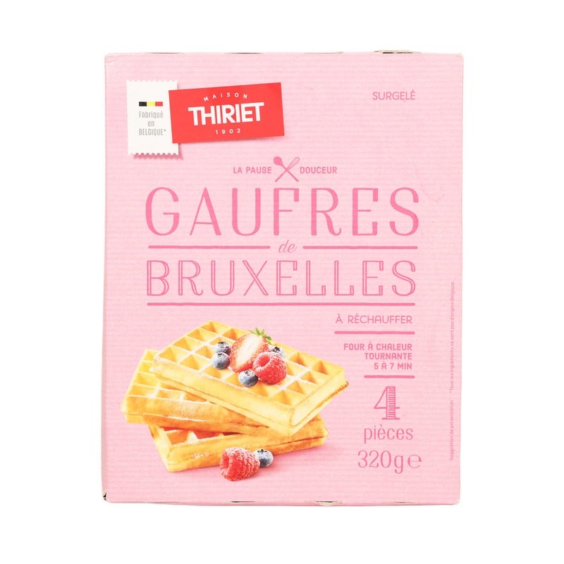 THIRIET 4 Brussels Waffles  (320g)
