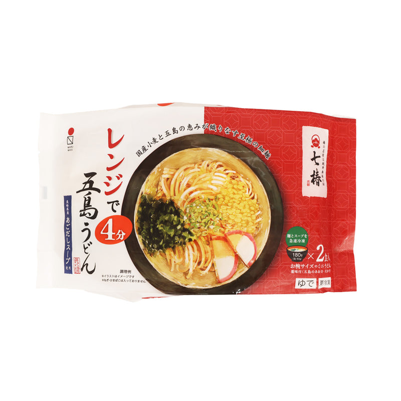 MARUMASU 飛魚湯底手延迷你五島烏冬 (微波爐加熱即食)  (366g)