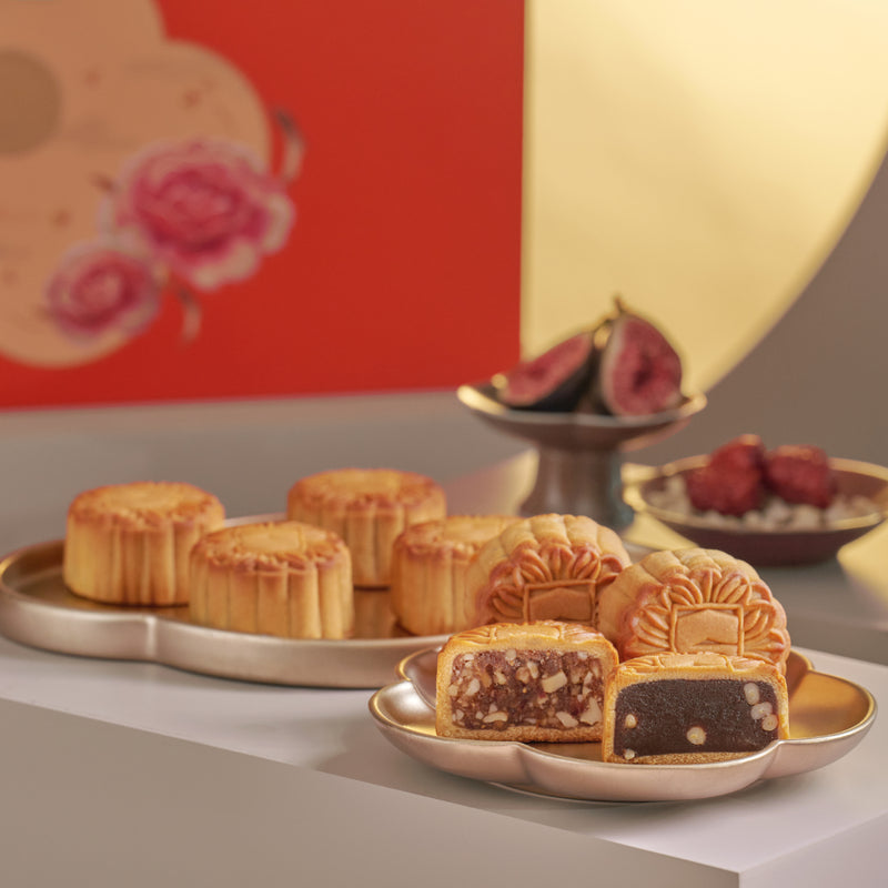 Shang Palace Vegetarian Mooncake Duet (8pcs) Voucher (1pc)