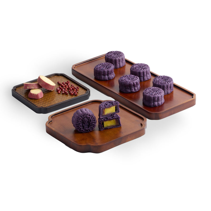 Shang Palace Mini Naruto Kintoki Mooncakes With Red Bean (8pcs) Voucher (1pc)