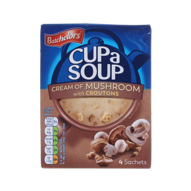 BATCHELORS Cup a Soup - Cream of Mushroom with Croutons  (99g)