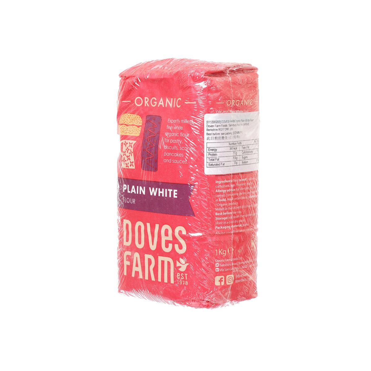 DOVES FARM 有機白麵粉  (1kg)