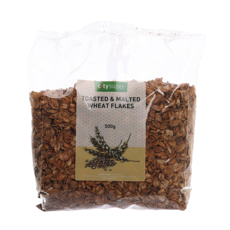 CITYSUPER Toasted & Malted Wheat Flakes  (500g)