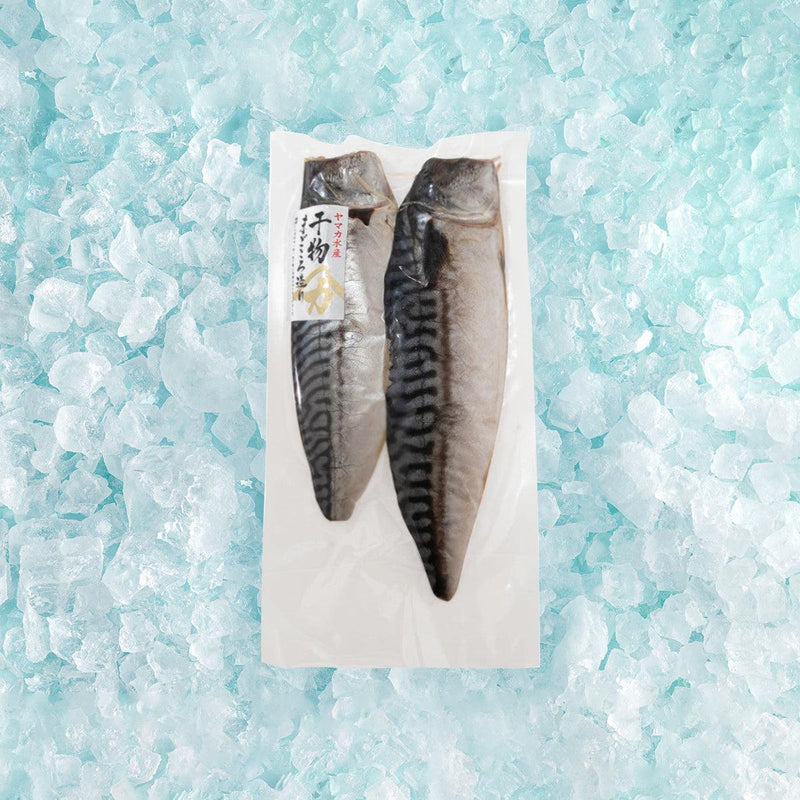 YAMAKA SUISAN Japan Shizuoka Dried Mackerel (Saba) [Previously Frozen]  (2pcs)