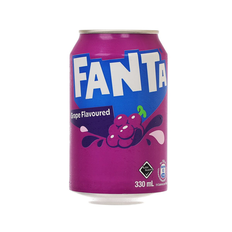 FANTA Grape Flavored Soft Drink [Can]  (330mL)