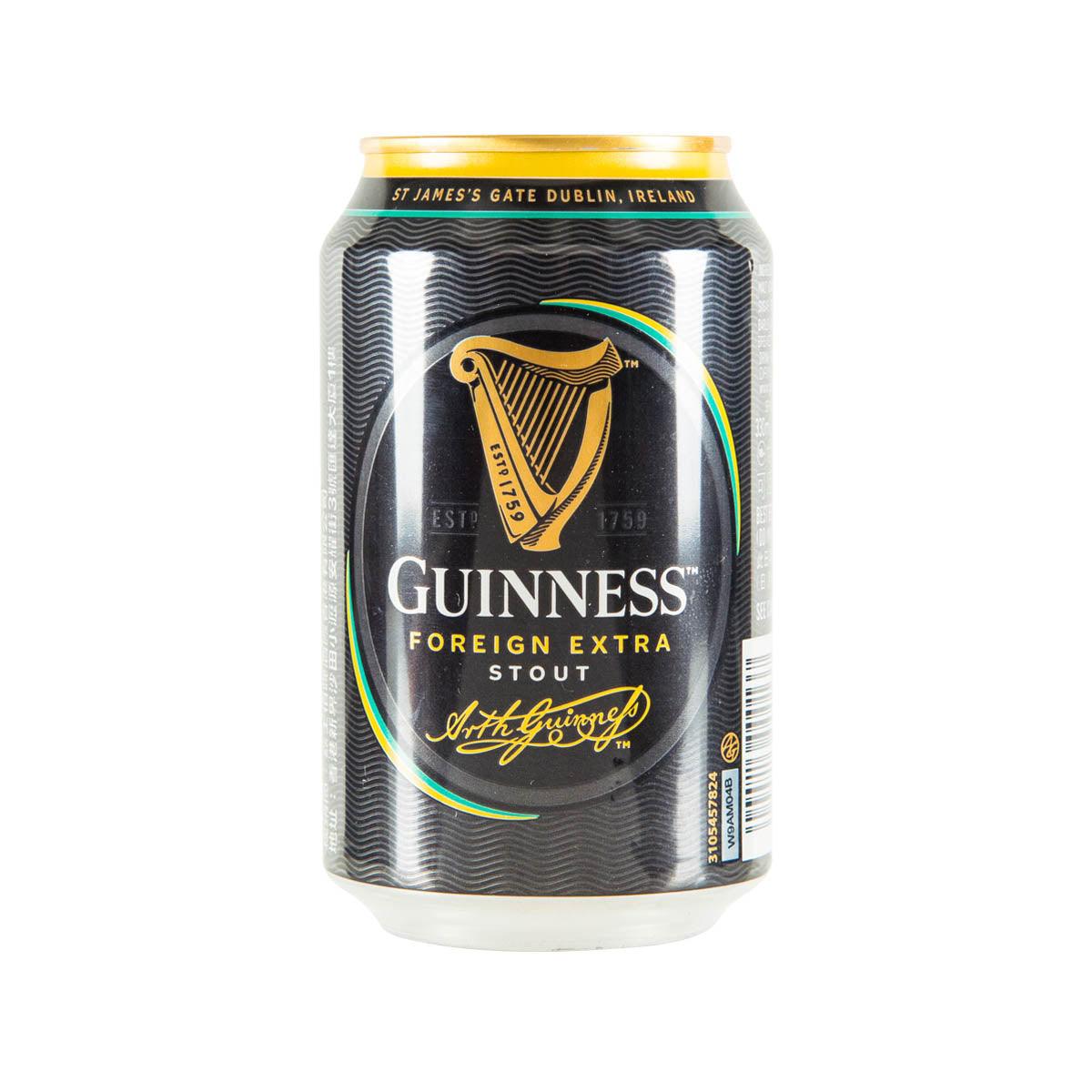 健力士 黑啤酒 (酒精濃度6.8%) (330mL)