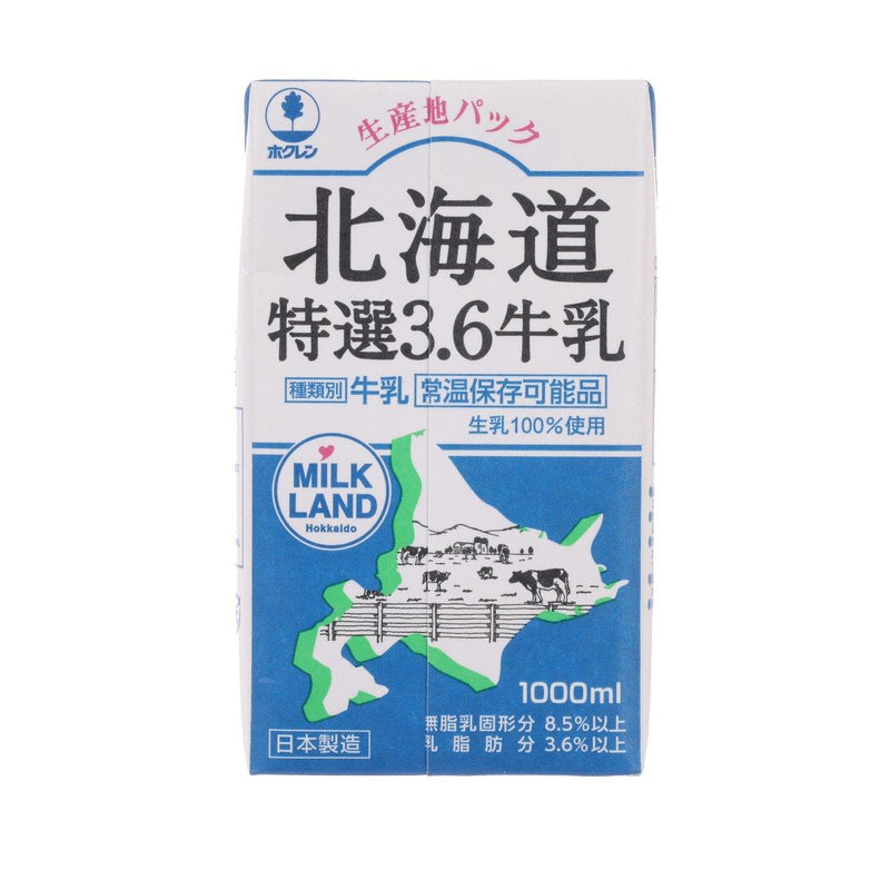 北海道 特選3.6 牛奶 (1000mL)