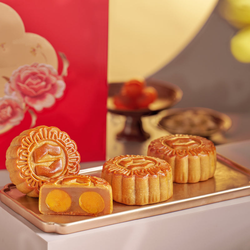 香宮 雙黃白蓮蓉月餅禮券 (四件裝) (1pc)