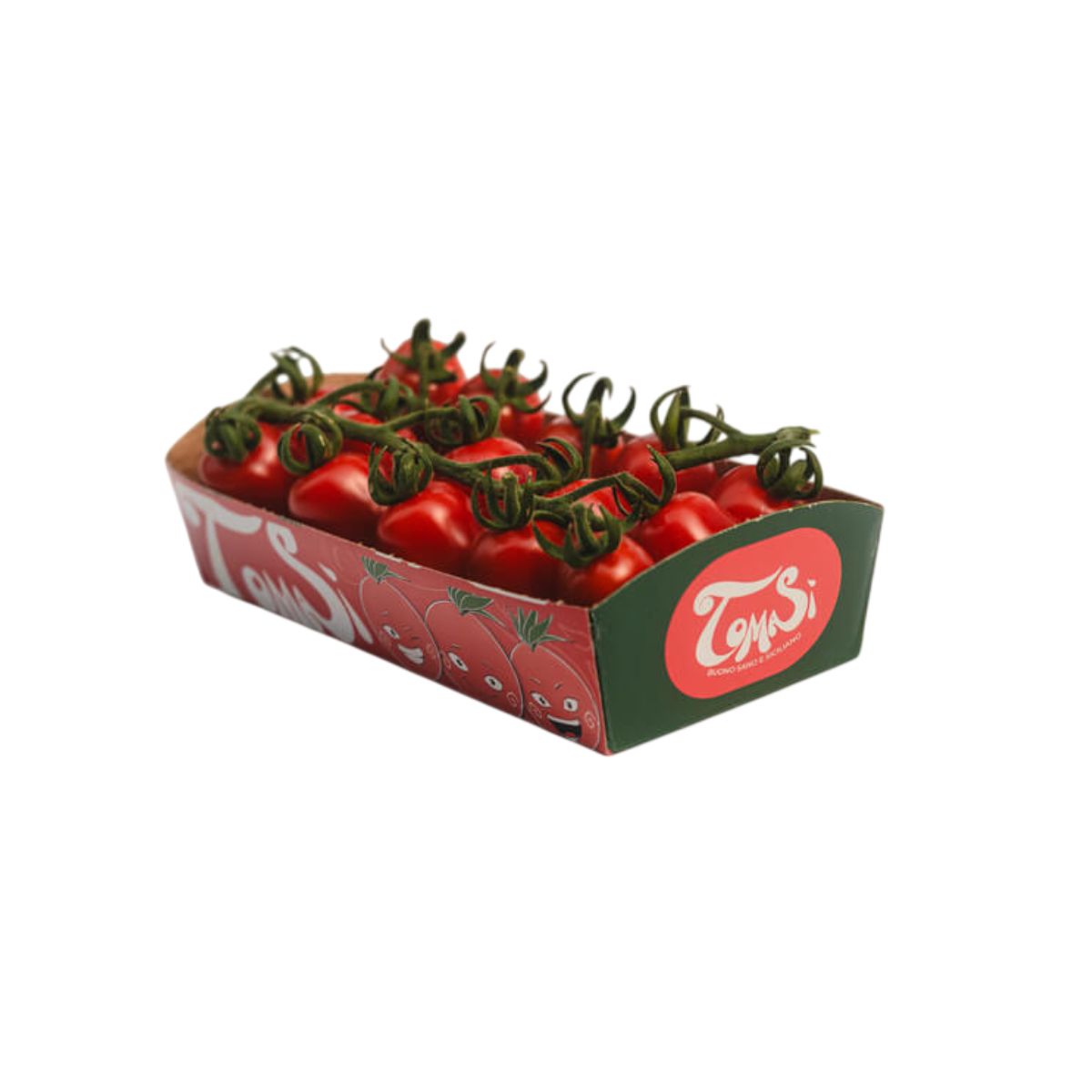 TOMASI Italy Sicilian Red Datterino Vine Cherry Tomato  (250g)